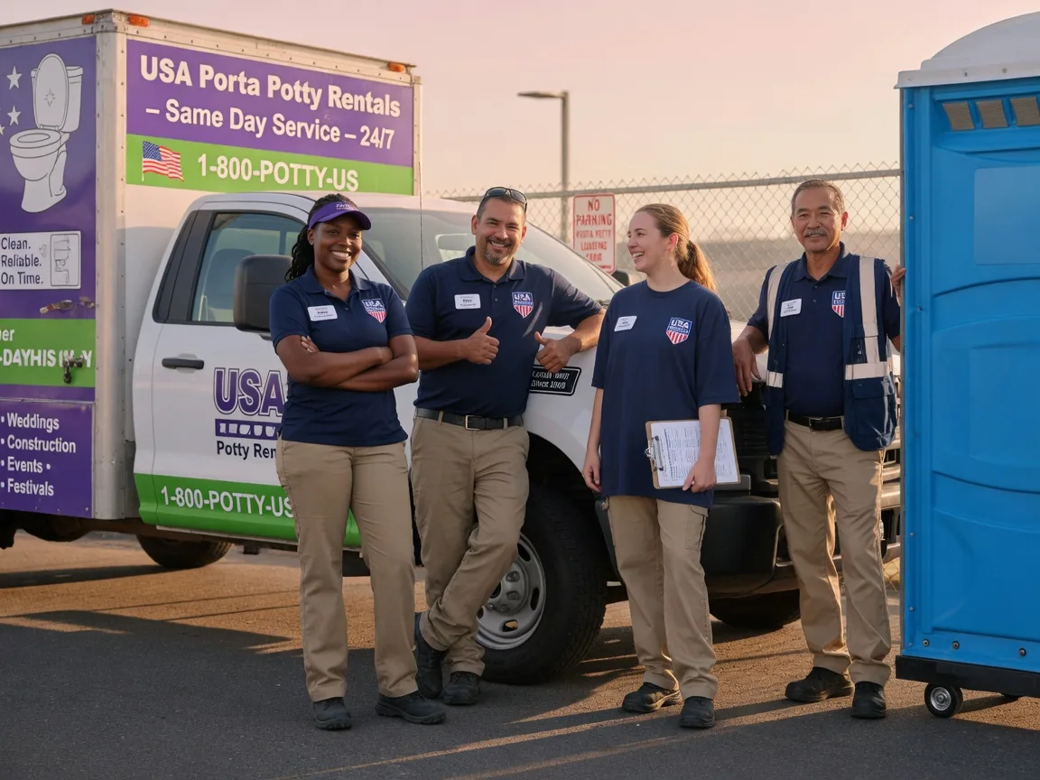 Porta Potty Rental company in Coppell, TX